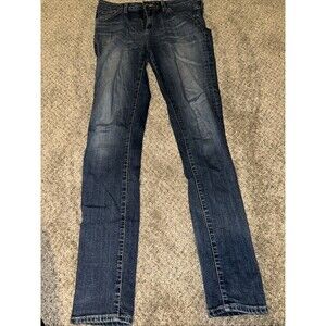 Big Star Desi Skinny Jeans 28R Mid Wash Stretch Denim Light Wiskering